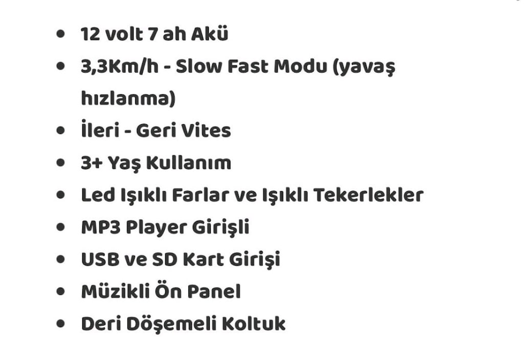 akülü çocuk motorsikleti - 7