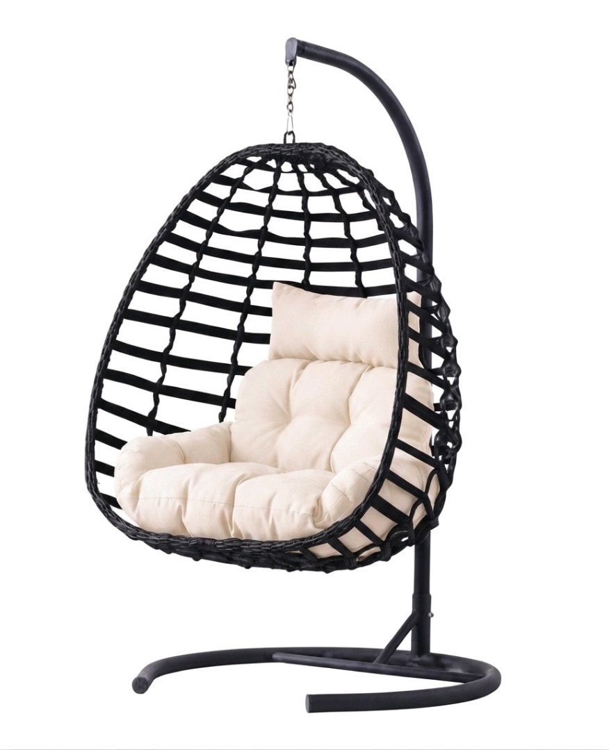 Tekli Armut Salıncak, Rattan Bahçe Salıncağı, Balkon Salıncağı SIFIR - 4