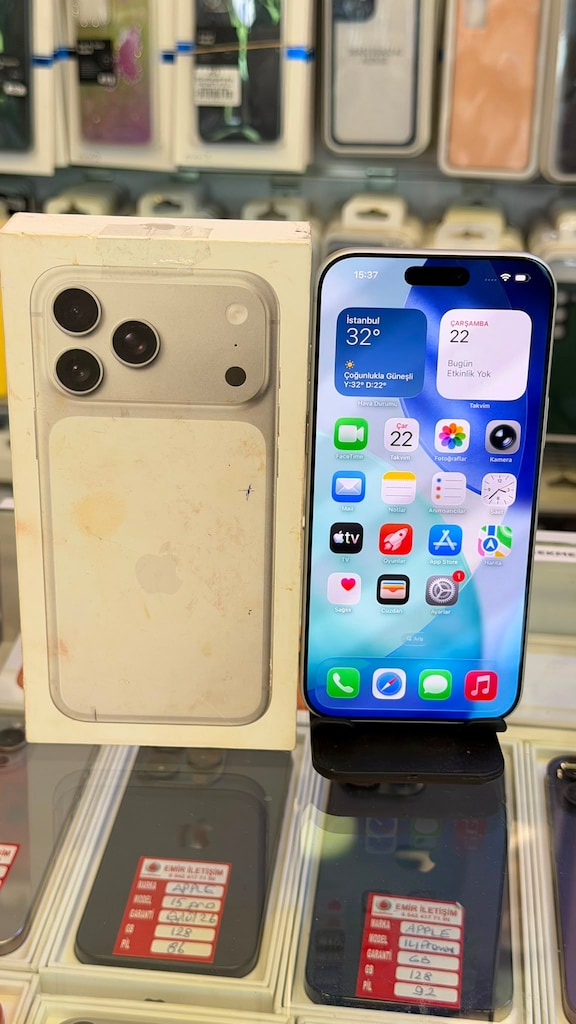 17 Pro max 256 gb 24 aya yakın apple garantili takasa açık - 3