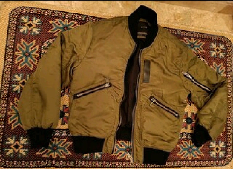 Ma 1 Flight fermuarlı bomber ceket 38 beden 850 TL