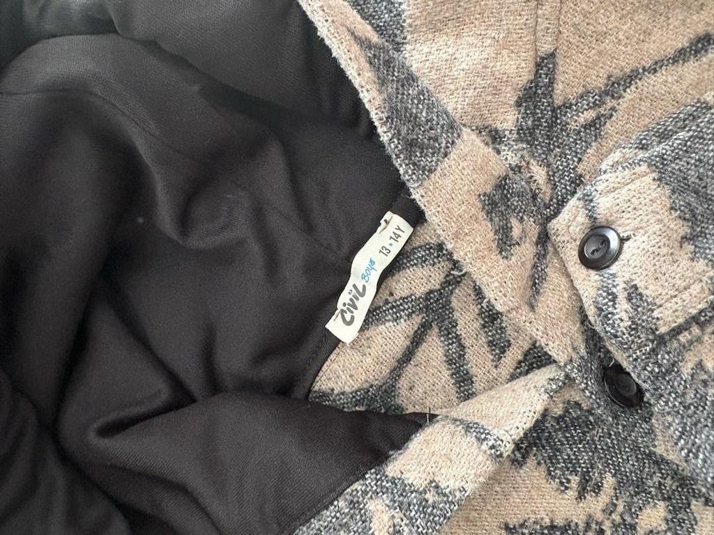 Civil Boys Kapüşonlu Desenli Ceket 13-14 Yaş - 2