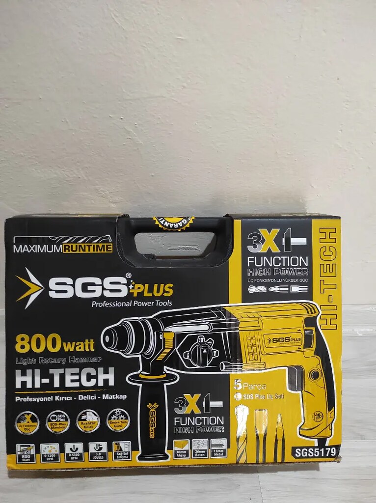 SGS Kırıcı-Delici-Matkap - 2