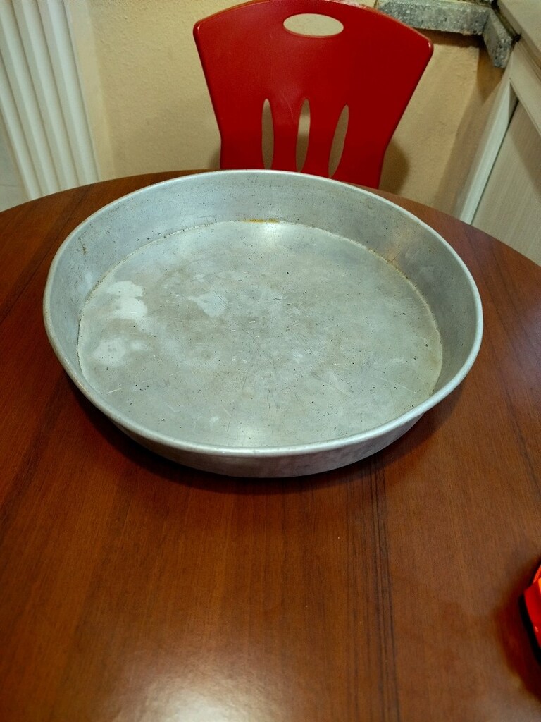 Vintage bakır tepsi 33x5.5 cm - 6