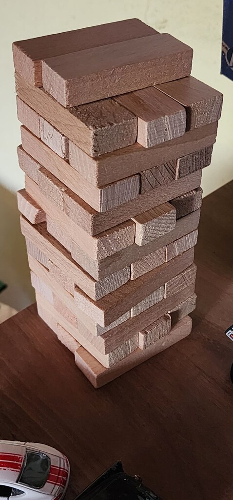 Jenga Blokları Ahsap Denge oyunları - 4