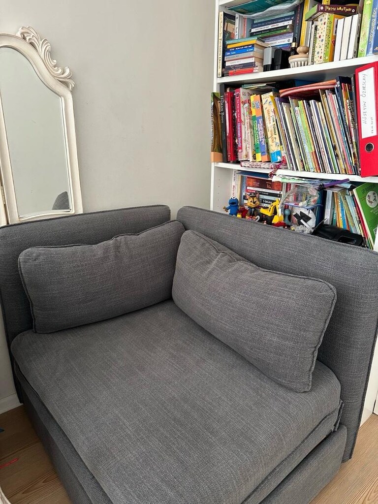 Yarı fiyatına Ikea Yataklı tek kişilik açılır kapanır koltuk - 2