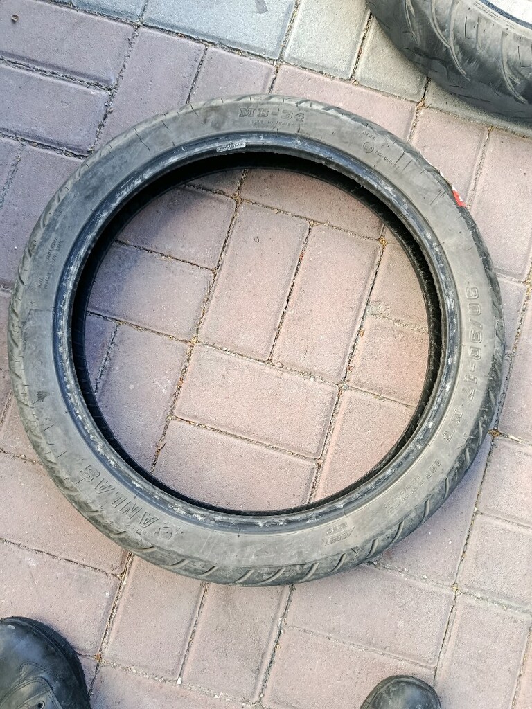 Anlas Mb34 90/90/17 110/80/17 Takım lastik - 6