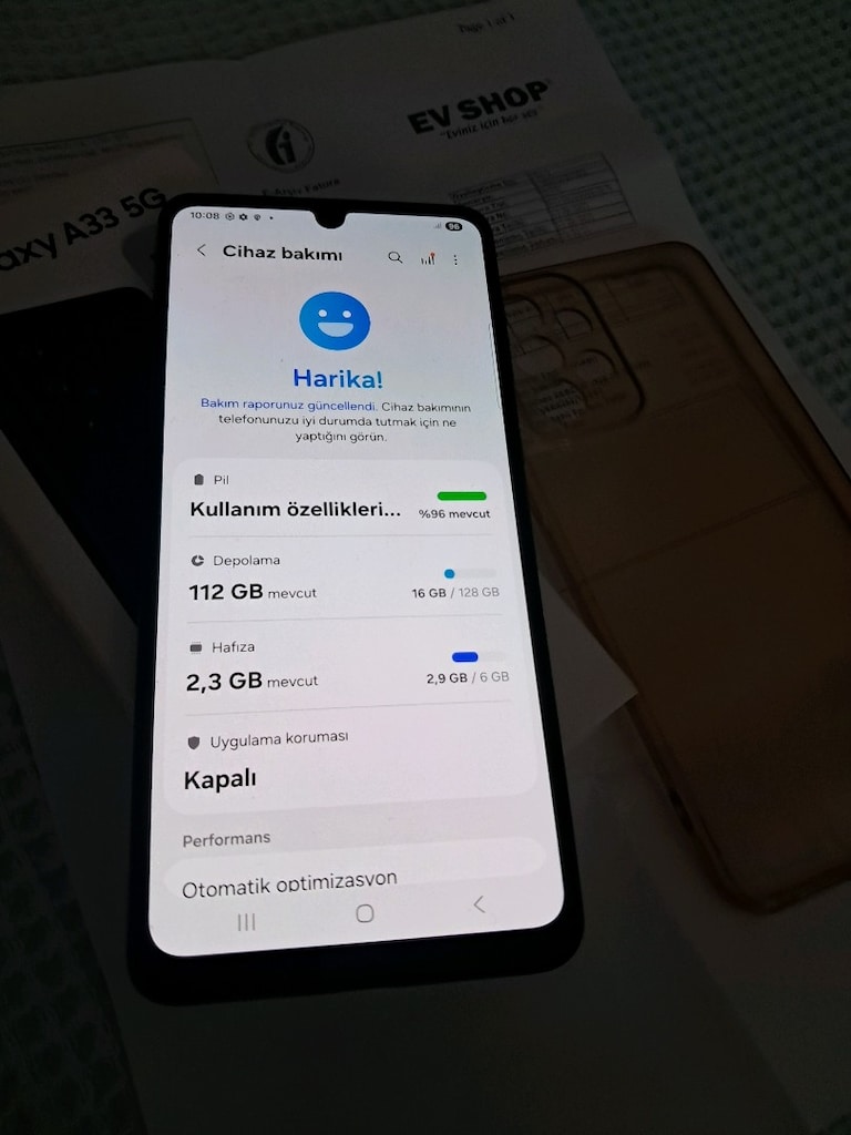 SIFIRDAN FARKSIZ YURTİÇİ 128GB 6RAM ORJİNAL SAMSUNG A33 5G - 4
