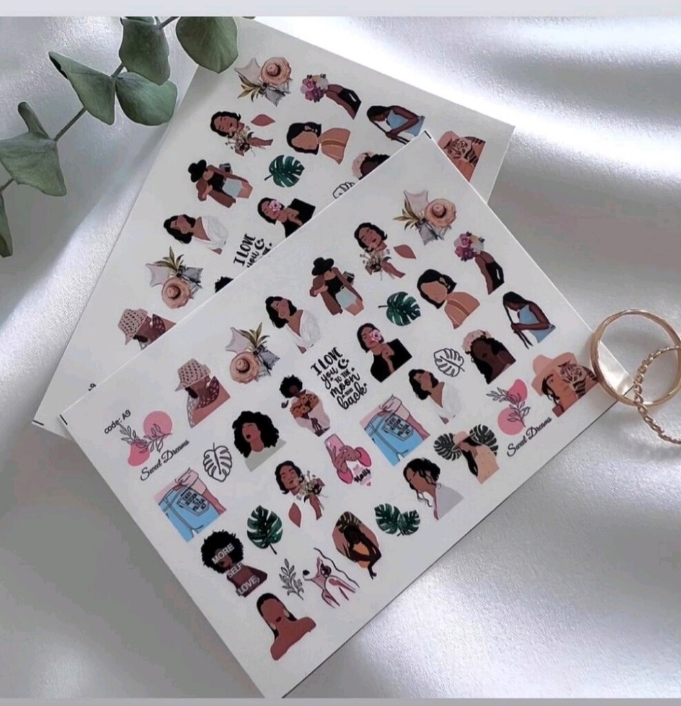 Tırnak Stickeri ( 100 Adet ) - 2