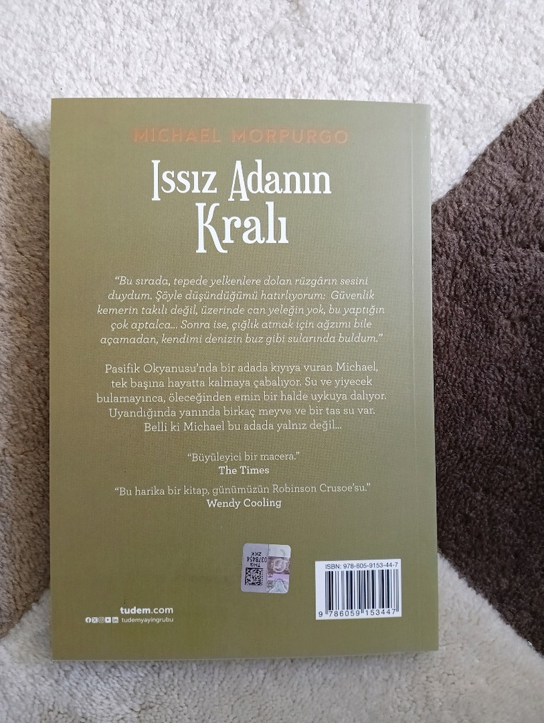 Issız Adanın Kralı Mıchael Morpurgo - 2