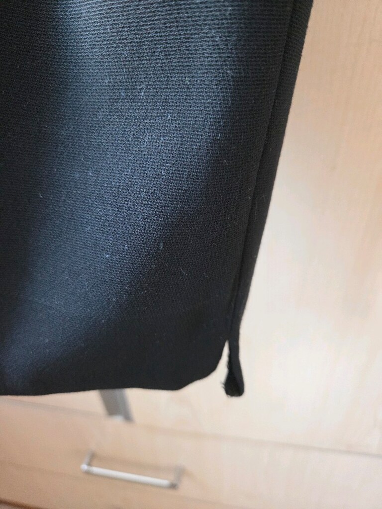 Siyah Klasik Kesim Pantolon Kadın - 10