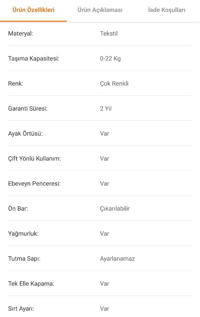 Çok Temiz - Inglesina Trilogy Travel Sistem Bebek Arabası + Darwin Rec - 3