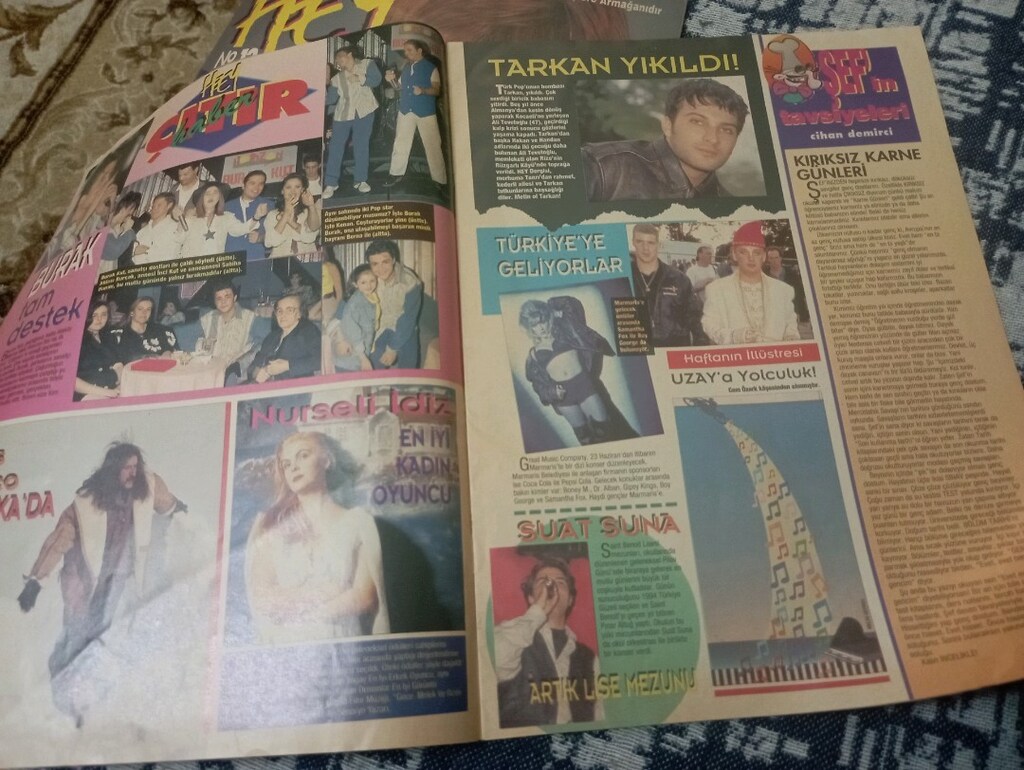Hey Dergisi 1994 yılına ait 2 adet iyi kondisyonda - 5