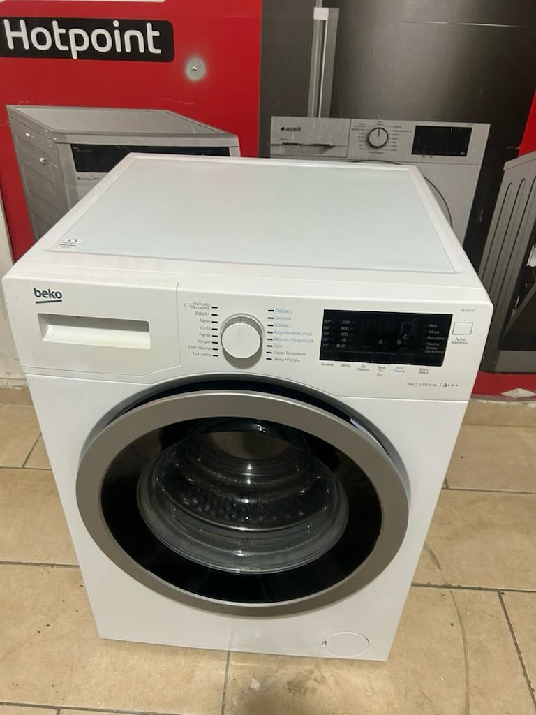 9 kg 1200 devir beko çamaşır makinası sorunsuz tertemiz makina - 7