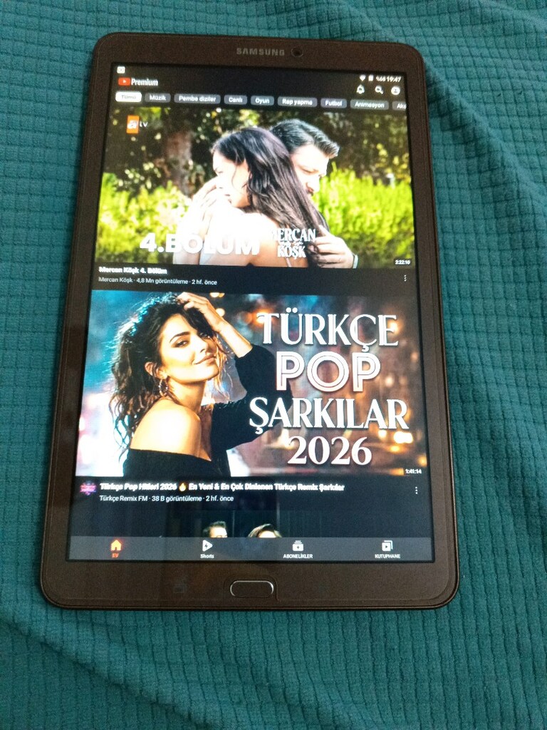 SAMSUNG GALAXY TAB E HERŞEYİ AÇAR TEMİZ - 2