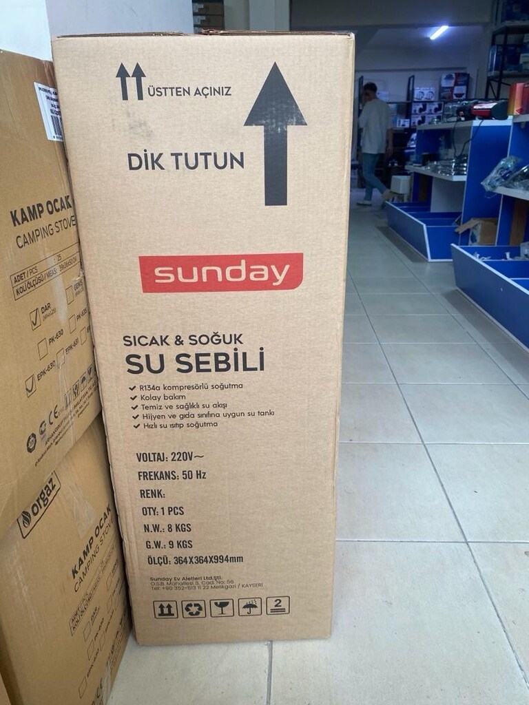 SIFIR . SUNDAY SICAK SOĞUK ILIK 3 ÇEŞMELİ SU SEBİLİ - 2