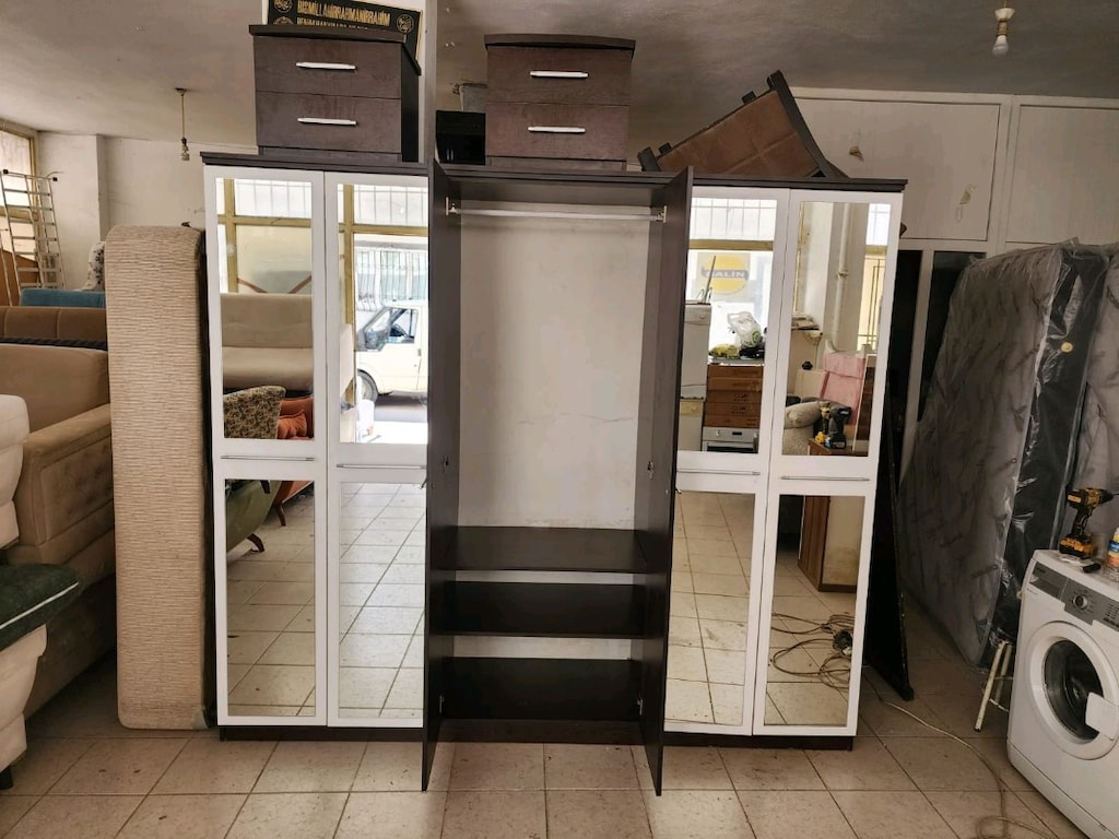 6 kapılı gardolap 2.el - 3