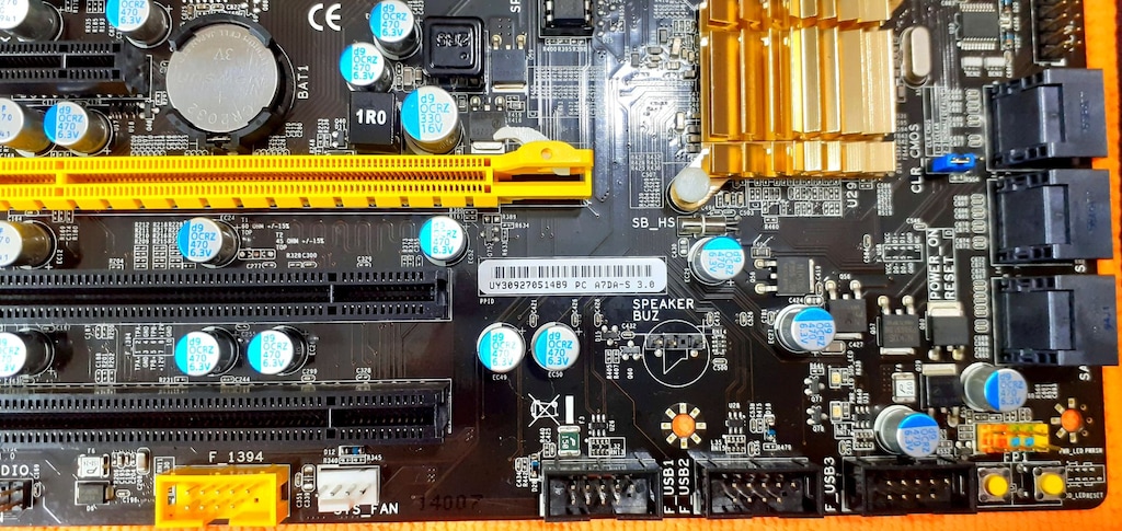 Socket AM3 FOXCONN A7DA-S 3.0 NVMe M.2 SSD BIOS DESTEKLİ ANAKART - 11