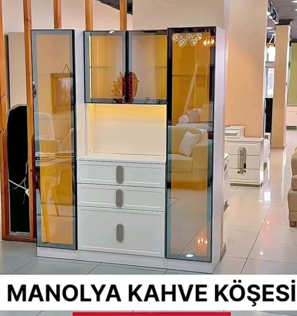 KAHVE KÖŞESİ / KAHVE İSTASYONU / MUTFAK DOLABI - 5