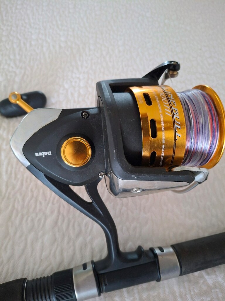 OKUMA SARASOTA OLTA KAMIŞI VE DAIWA SEALINEBULL OLTA MAKİNASI-YEDEKLİ - 9