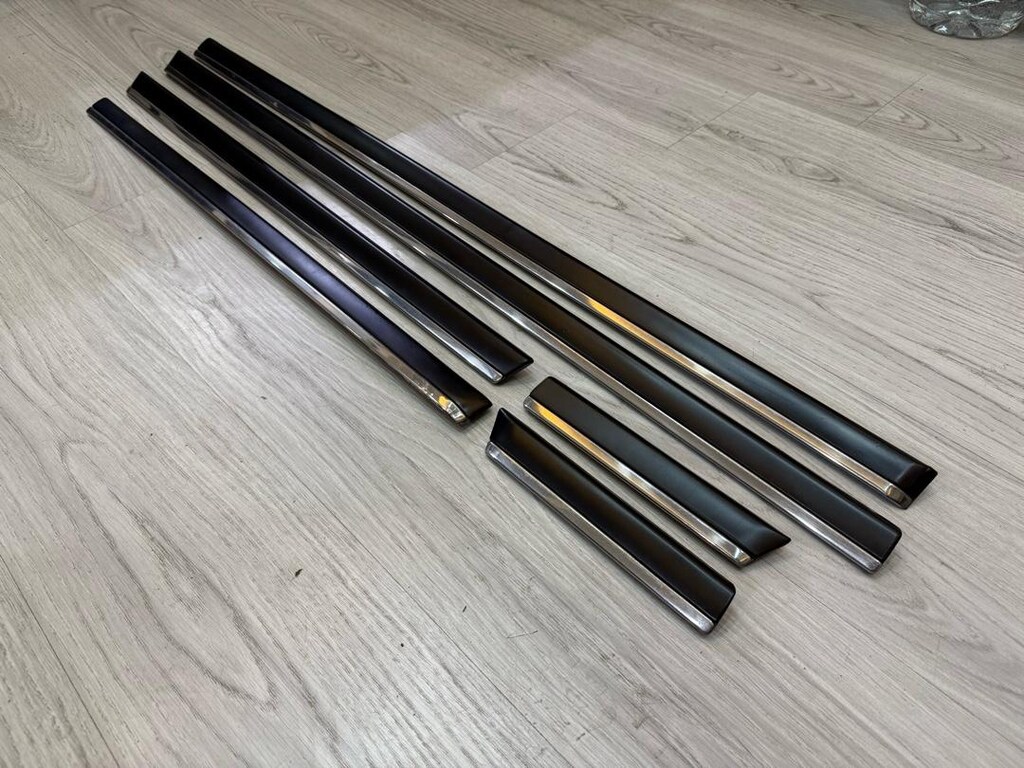 e39 alltan krom lu kapı çıta seti çıkma orjinal tam set - 3