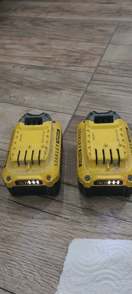 Stanley fatmax 18 v 4 mah şarjlı matkap batarya - 2