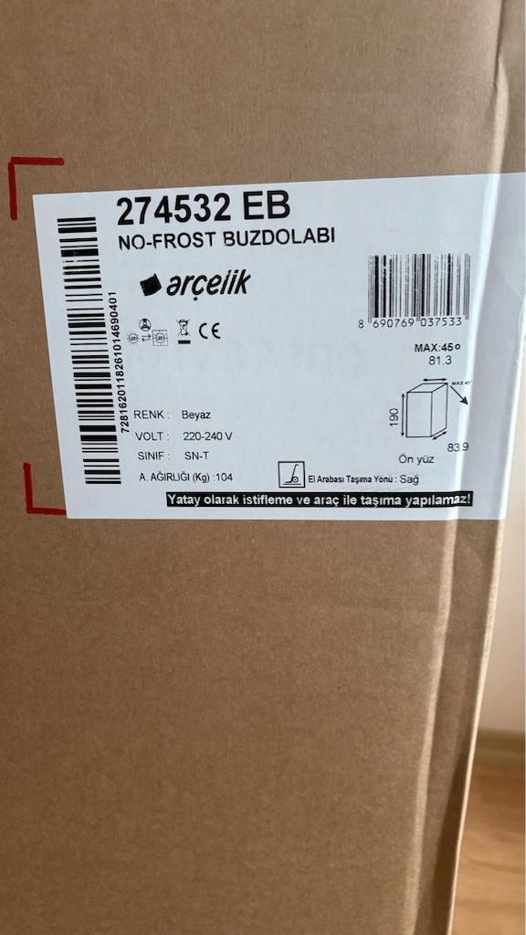 SIFIR KUTULU Arçelik 274532 EB |Faturalı Garantili - 3