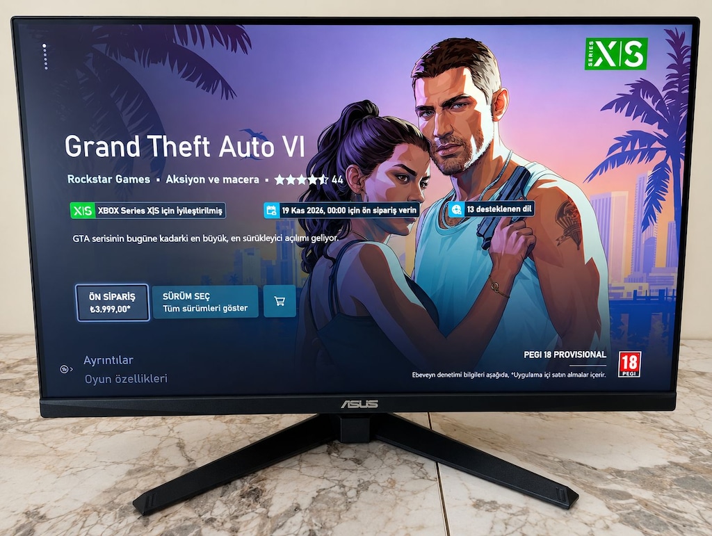 XBOX SERIES S - ASUS 146HZ MONİTÖR (4K 120FPS OYUNCU SİSTEMİ) - 2