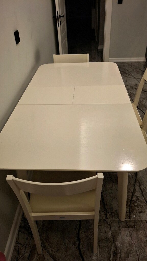 4 adet sandalye ve masa - 8