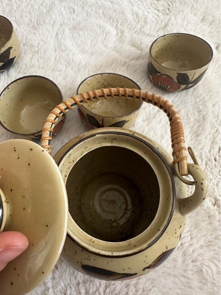 ANTİKA JAPON ÇAY/ KAHVE POT - 4