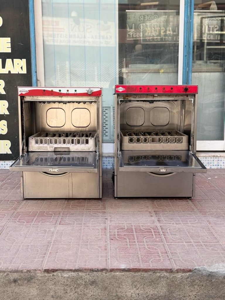 sanayi tipi bulaşık makinesi endüstriyel bulaşık makinası 500 lük bula - 11
