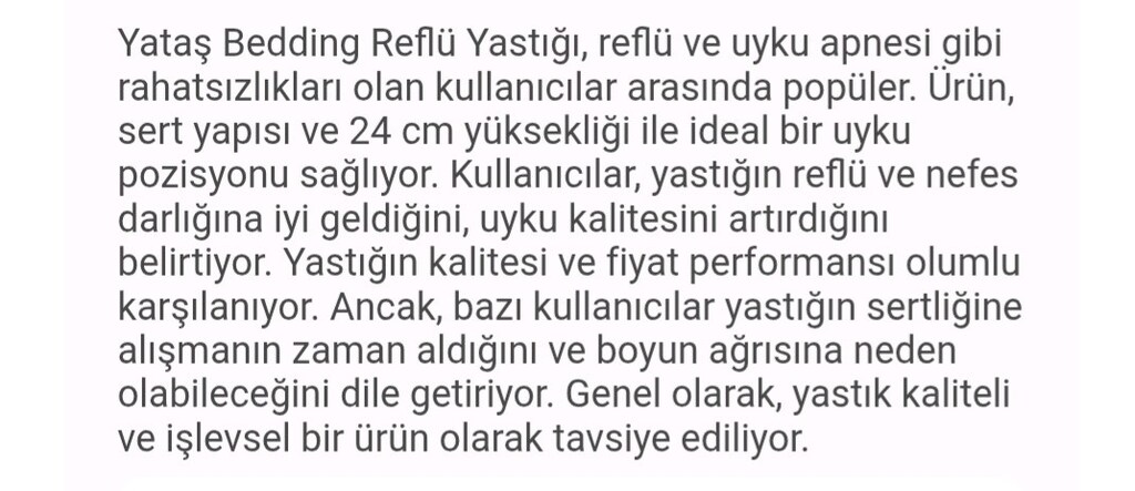 REFLÜ YASTIĞI - 8