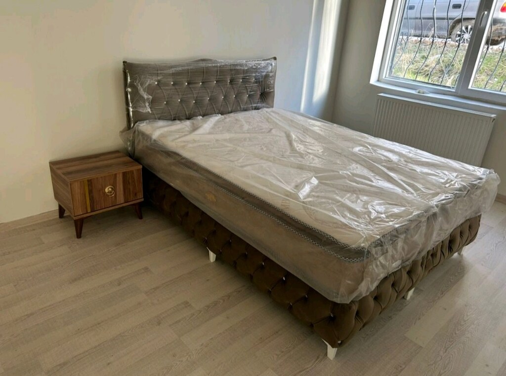 SIFIR ÇİFT KİŞİLİK BAZA BAŞLIK YATAK TAKIMI - 6