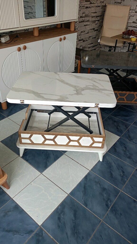 Akıllı sehpa sihirli masa sofra orta sehpa orta masa