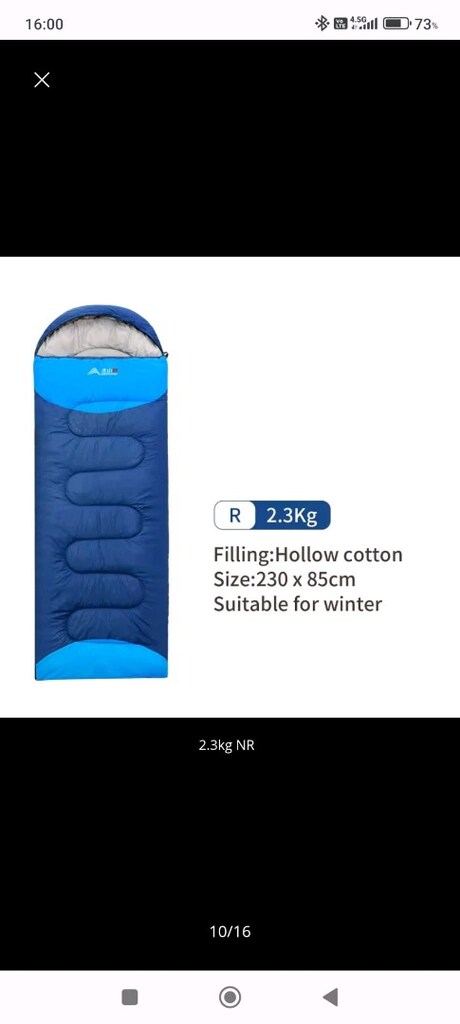 Bisinna BSWOLF 2.3 KG Uyku Tulumu - 6