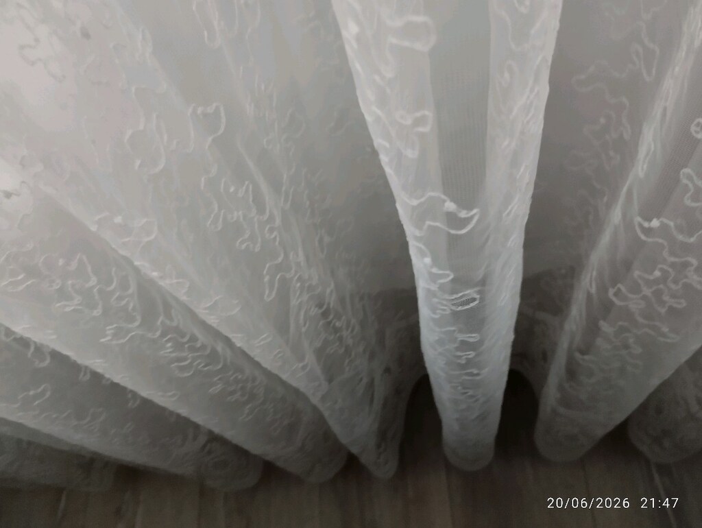 2 adet salon tül perde - 6