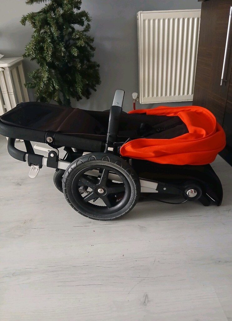 Bugaboo Cameleon 3 Bebek Arabası – Mercan / Kırmızı Tente Temiz - 6