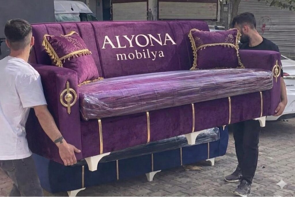 ALYONA MOBİLYADAN HALKA DİREK SATIŞ ÇEKYATh KABEPELER KAPIDA ÖDEMELİ İ - 9