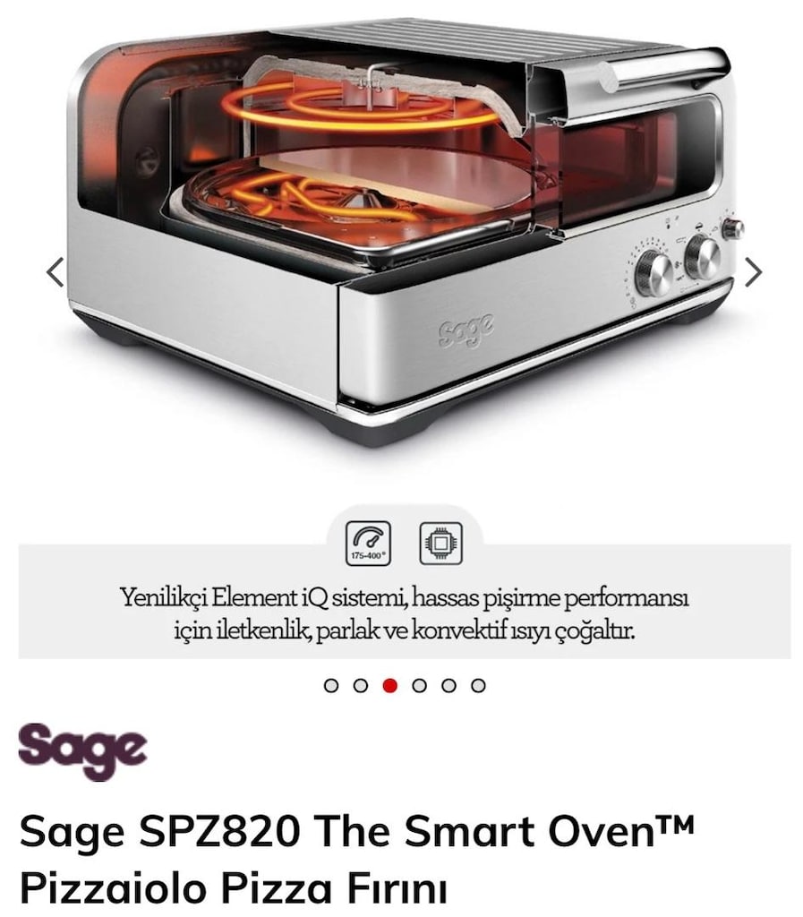 Sage SPZ820 The Smart Oven Pizzaiolo Pizza Fırını - 8