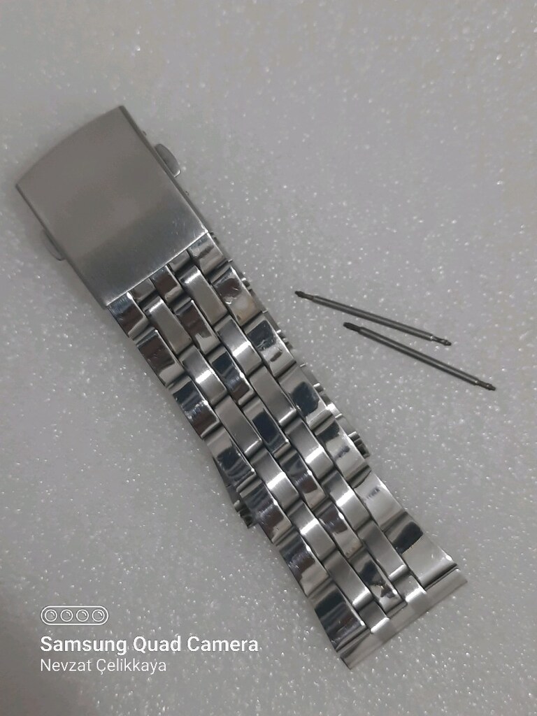ÇELİK SAAT KORDONU 24 mm (LÜTFEN AÇIKLAMAYI OKUYUNUZ) - 5