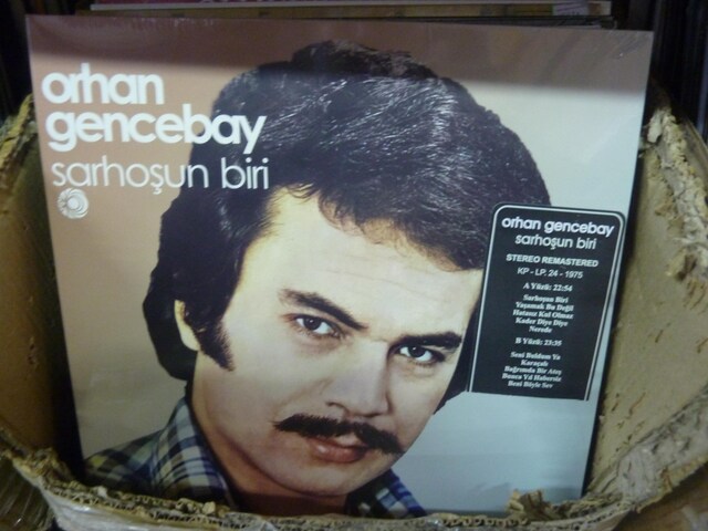 ORHAN GENCEBAY SARHOŞUN BİRİ SIFIR YENİ 33 DEVİR PLAK LP