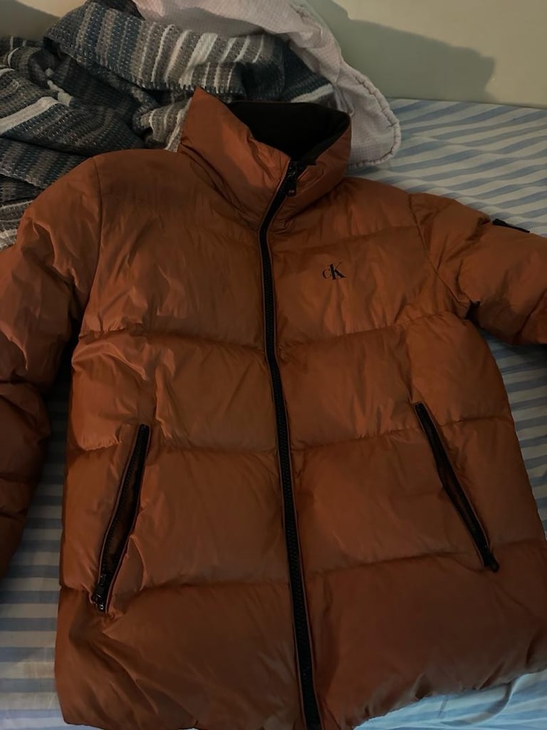 Calvin klein Erkek mont Şişme