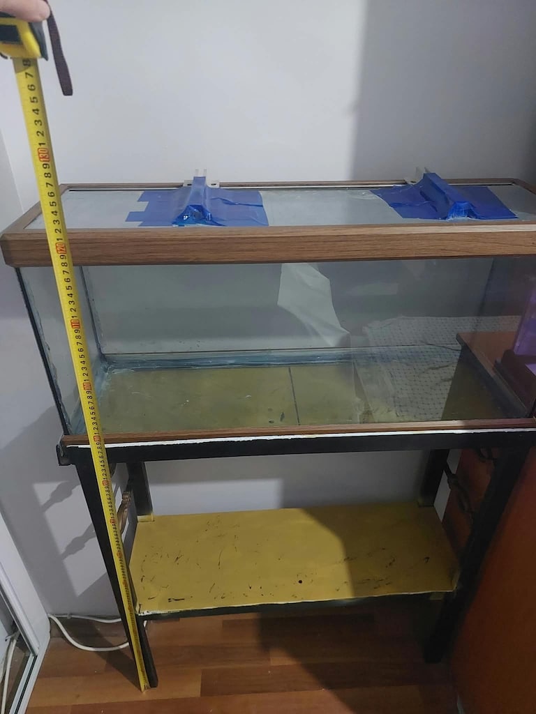80 CM DEMİRDEN 2 KATLI AKVARYUM - 5