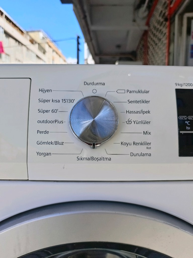 Siemens Çamaşır Makinesi 9 kg nakliye garanti var - 4