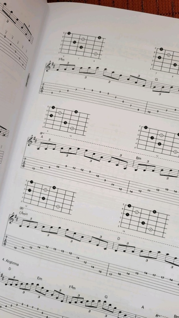Gitar Kitapları ve Müzik Teorisi Kitabı - 7