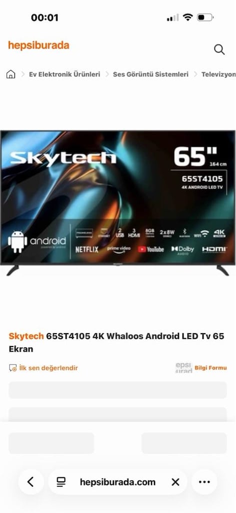 skytech 65 inç ve 55 inç sınırsız stok - 5