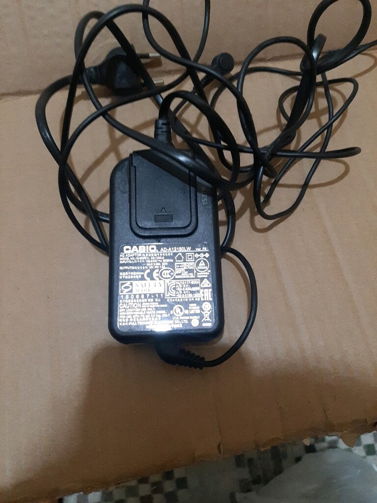 casio 12v 1.5a ad-12mla - 6