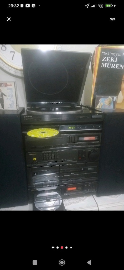 MÜZİK SETİ FULL USBLİ DVDLİ AUXLU CDLİ KASETÇALARLİ FMLİ PAZARLIKSIZ - 2