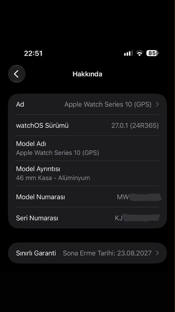 Apple Watch Series 10 (GPS) Garantili - 7
