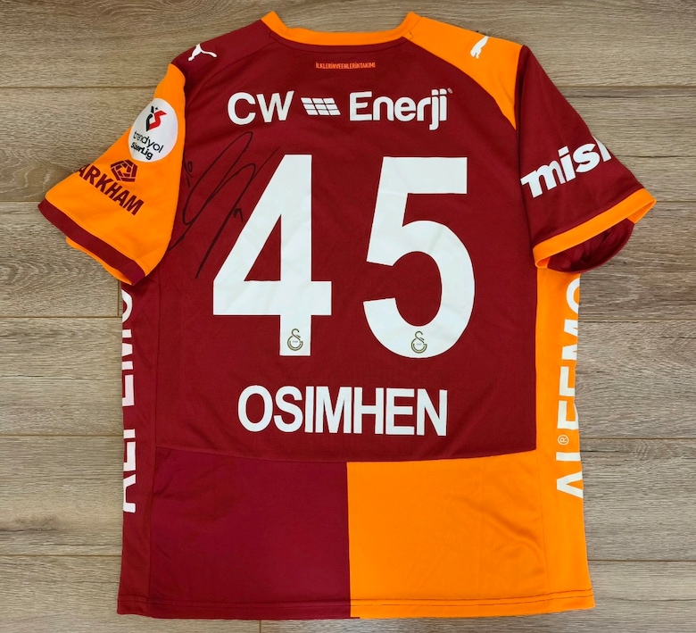 GALATASARAY TÜM TAKIM İMZALI OSIMHEN FORMASI FİYAT SON - 2