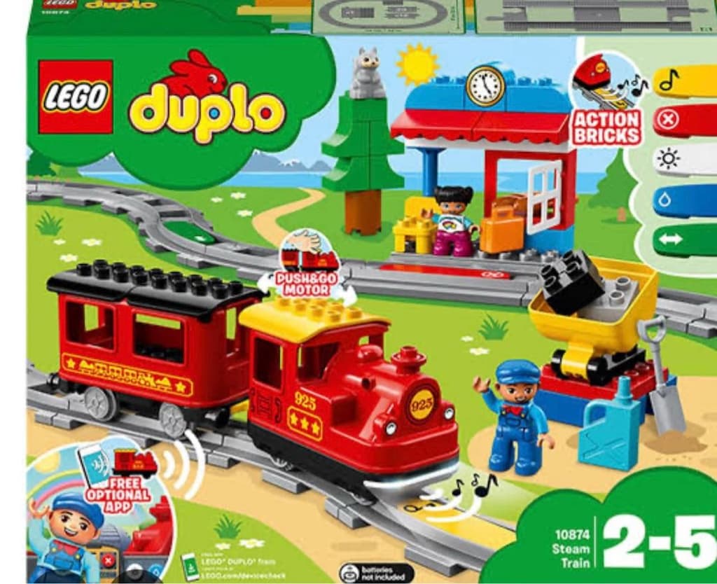 lego duplo tren ve extra ray